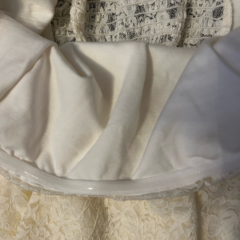 Altar'd State Cream Lace Kids Dress - Picture 4 of 5